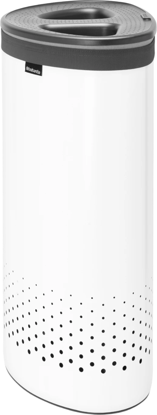 Wäschebox mit Trennsystem 55L Brabantia Selector – Stahl/Kunststoff