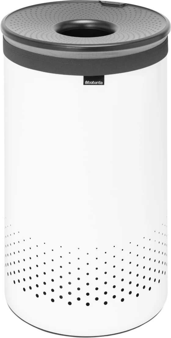 Wäschebox Kunststoffdeckel 60L Dark Grey brabantia – Cleverer Einwurf