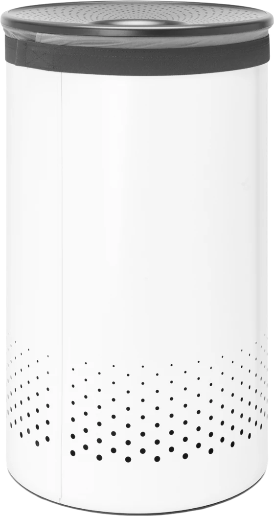 Wäschebox Kunststoffdeckel 60L Dark Grey brabantia – Cleverer Einwurf