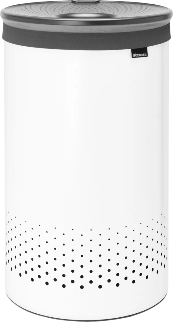 Wäschebox Kunststoffdeckel 60L Dark Grey brabantia – Cleverer Einwurf