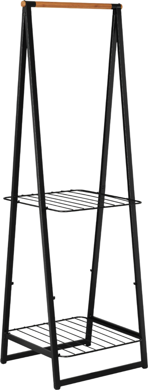 Freistehender Kleiderständer brabantia Linn – Stahl & Bambus