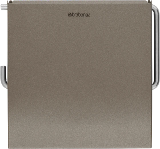Wandmontierter Toilettenpapierhalter brabantia Renew – Rostfrei, Matt
