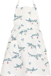 Kinderschürze Greengate Juana weiß – 100% Baumwolle, floral