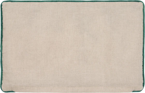 Kissenhülle Greengate Juana Sand 30x50 cm Baumwolle Stickerei