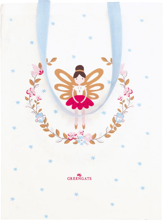 Stofftasche Greengate Cindarella Xmas – Baumwolle Weiß Umweltfreundlich
