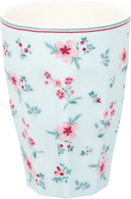 Latte-Becher Greengate Sila pale blue – Spülmaschinenfest