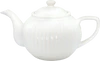 Teekanne Greengate Alice Weiß 1,5L – Steinzeug & Spülmaschinenfest