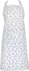 Küchenschürze Greengate Allyna Weiß – Baumwolle mit Blumenmuster