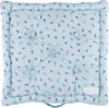 Sitzkissen Baumwolle Greengate Lianca Blau – Florales Design