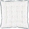 Sitzkissen Greengate Venissa Weiß Floral 40x40 Baumwolle