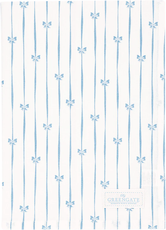 Geschirrtuch Greengate Dolobella Hellblau 100% Baumwolle
