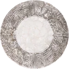 Runder Tischset Greengate White Pearl – Handgefertigt, Unikat