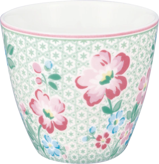 Kaffeebecher Greengate Athea Mint – Robustes Steinzeug 300 ml