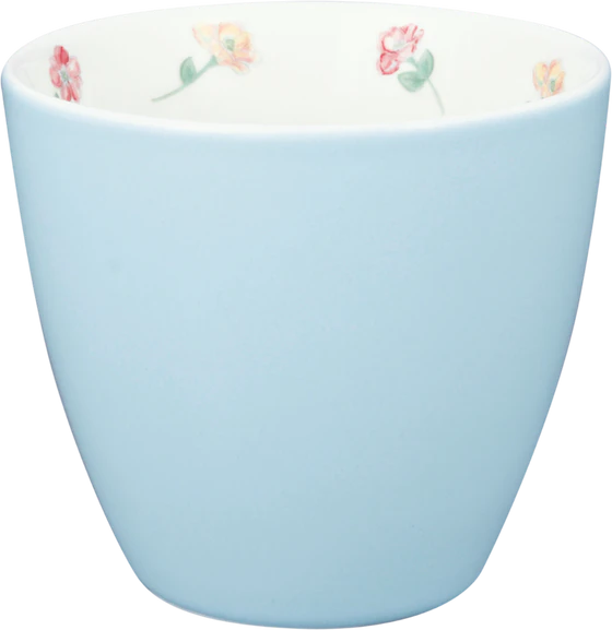 Kaffeebecher Greengate Latte Cup Pale Blue Lianca – Steinzeug Unikat