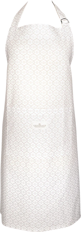 Küchenschürze Greengate Sina Weiß – Baumwolle Floral Skandi