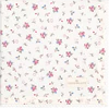 Stoffserviette Greengate Junia Weiß – Baumwolle mit Spitze