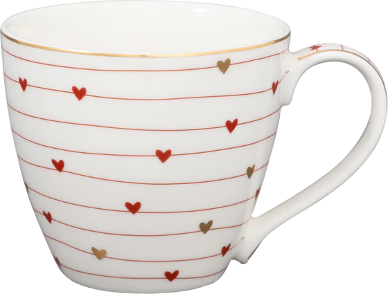 Kaffeebecher Greengate Mug Grace white – Robust & zeitlos