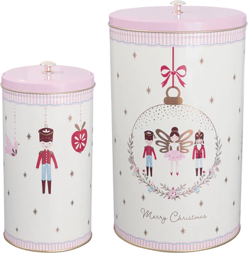 Runddose-Set Greengate Cindarella Weiß 2tlg – Luftdicht & Romantisch