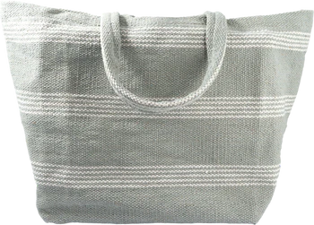 Große Tragetasche Greengate Bag Dusty Mint XL Baumwolle