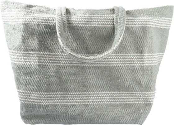 Große Tragetasche Greengate Bag Dusty Mint XL Baumwolle