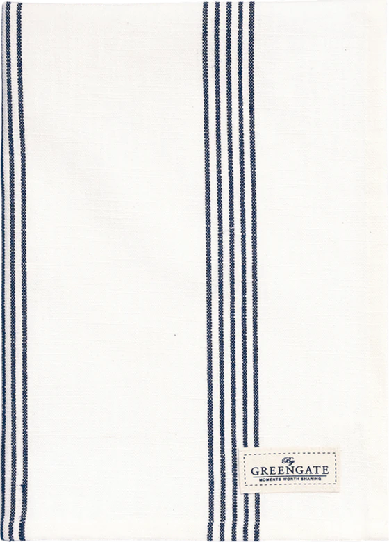 Geschirrtuch Greengate Gladys Dunkelblau 100% Baumwolle