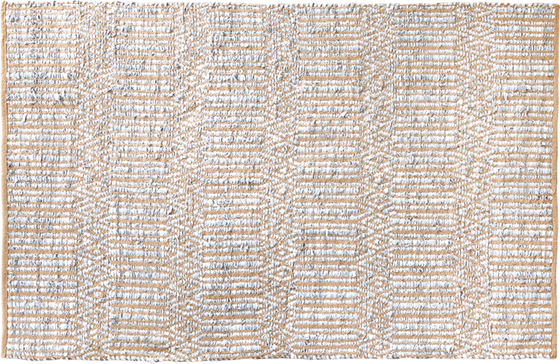 Teppich Greengate Eisblau 90x140 – Handgefertigt & Baumwolle