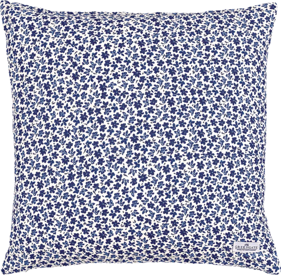 Kissenhülle Greengate Dahla Blau 50x50cm Baumwolle Floral