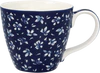 Kaffeebecher Greengate Dahla Blue – Steinzeug Unikat 300ml