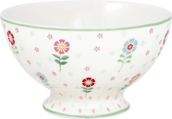 Suppenschale Greengate Noella Weiß – Steinzeug skandinavisches Design