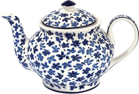 Teekanne Steinzeug Greengate Dahla Weiß – Skandinavisches Design