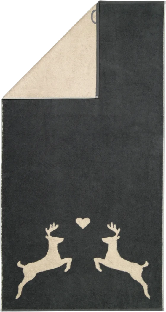 Handtuch Cawö Alpenchic 6228-73 Granit – Weich & Saugstark