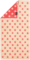 Handtuch Cawö New Stars 6261-32 Beige/Pink Saugstark Baumwolle