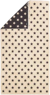 Handtuch Cawö New Stars 6261-37 Beige Basalt Baumwolle