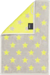 Handtuch Cawö New Stars 6261-75 platin/lime – Saugstark & Hautfreundlich