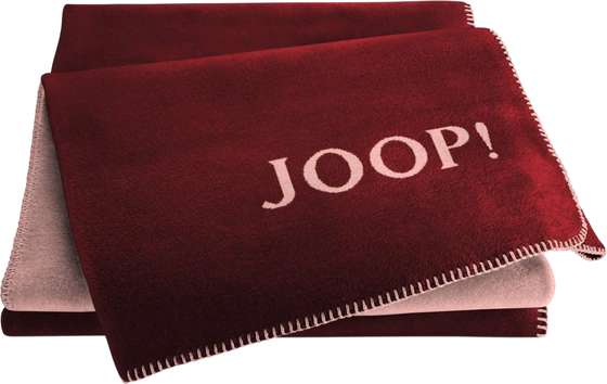 Kuscheldecke Joop! Uni-Doubleface Rouge Nude – Wärmend & Designstark