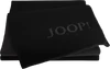 Kuscheldecke JOOP! Uni-Doubleface Schwarz-Anthrazit – Weiche Doubleface-Optik