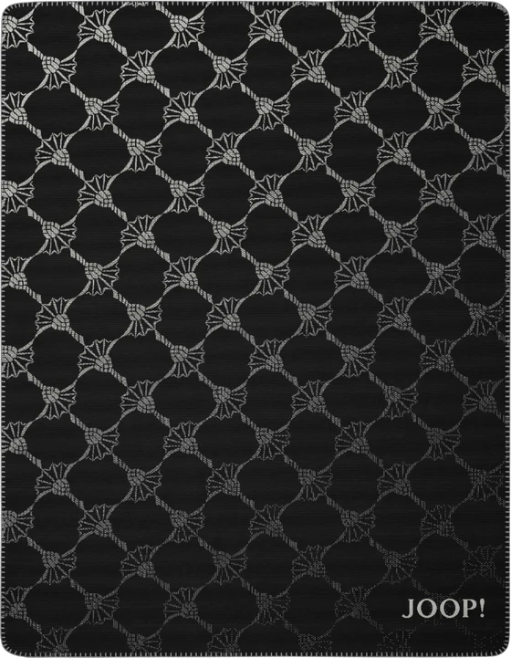 Wohndecke Joop! Cornflower-Schwarz – Wärmend & Hochwertig