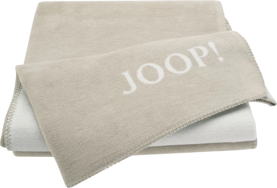Wohndecke Joop! Uni-Doubleface Sand-Pergament – Weich & Wärmend