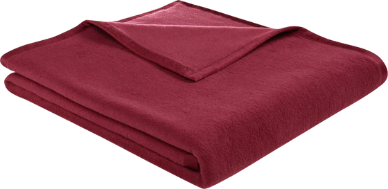 Wohndecke Biederlack Cotton Sense Brombeer – Hautsympathisch & Temperaturausgleichend