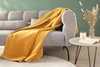 Wohndecke Biederlack Cotton Sense Gelb – Weich & Hautsympathisch