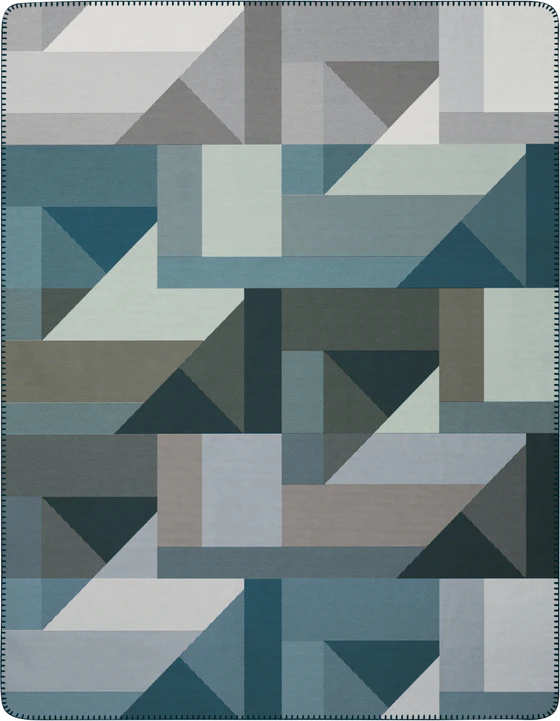 Wohndecke Biederlack Graphic View – Geometrisches Design, 150x200 cm