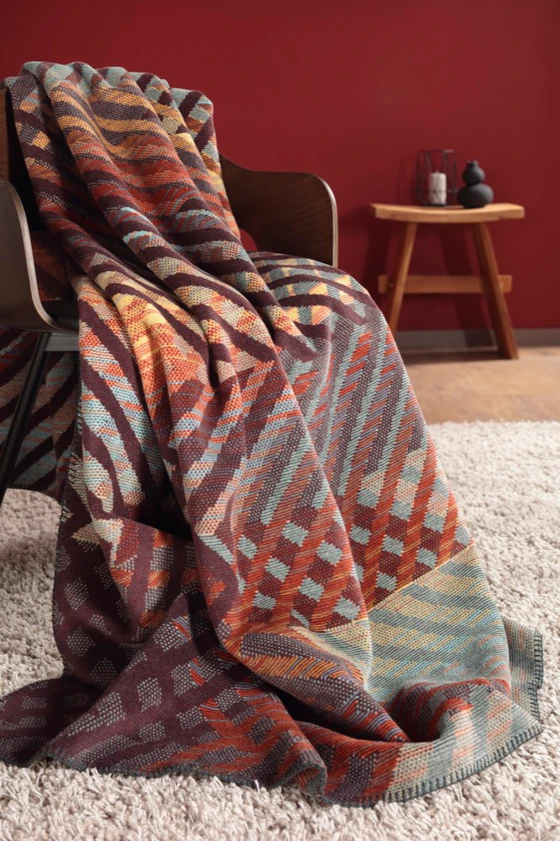 Wohndecke Biederlack Vibrance – Weiche Sofadecke 150x200cm