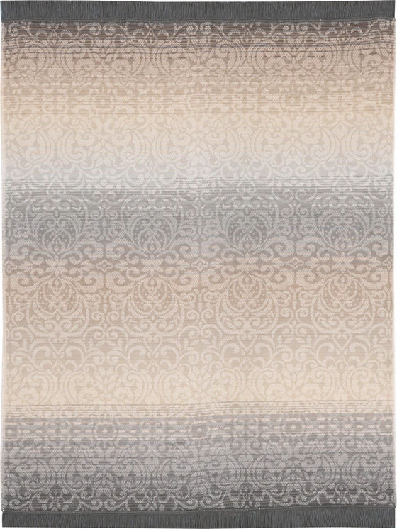 Plaid Biederlack Wohndecke Ornamental – Baumwollmix, OEKO-TEX