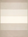 Wohndecke Biederlack Feel Modern Beige Blockstreifen Samtband
