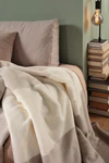 Wohndecke Biederlack Feel Modern Beige Blockstreifen Samtband