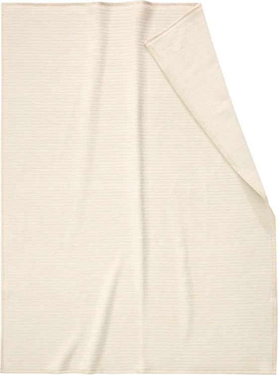 Wohndecke Biederlack Feel Pearl – Edle Samtband-Einfassung