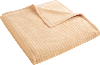 Wohndecke Biederlack Feel Sand – Samtband & Cord-Optik
