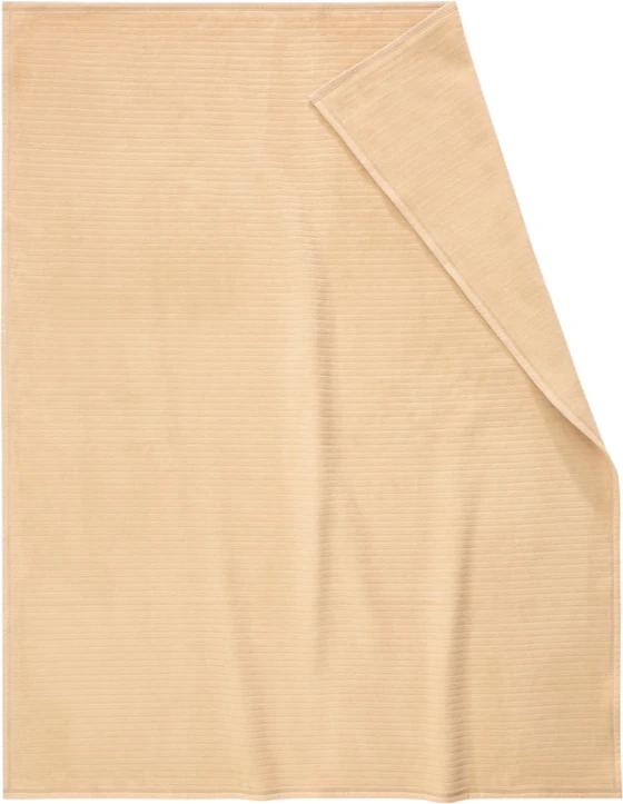 Wohndecke Biederlack Feel Sand – Samtband & Cord-Optik