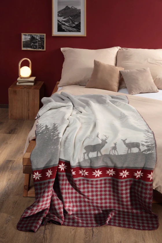 Wohndecke Biederlack Alp View – Nachhaltig & Flauschig