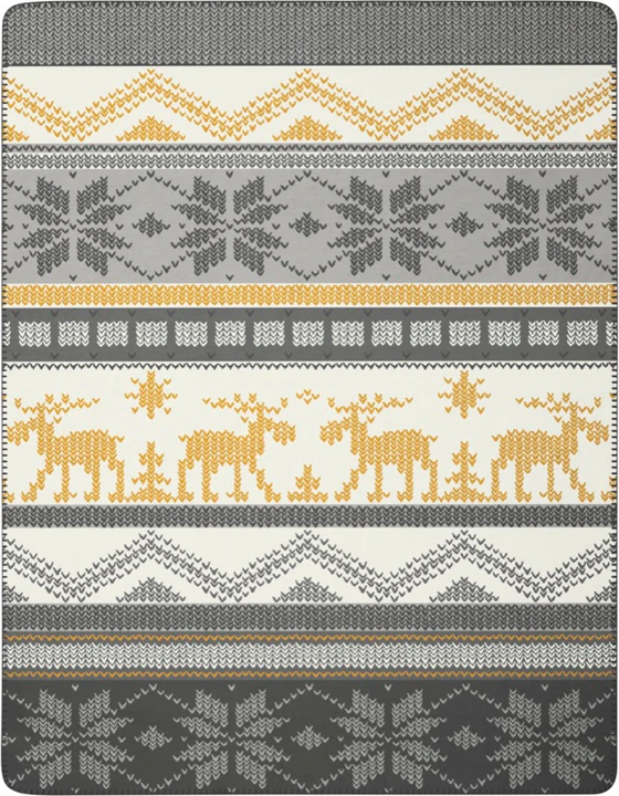 Kuscheldecke Biederlack Winter Knit – Flauschig & Nachhaltig